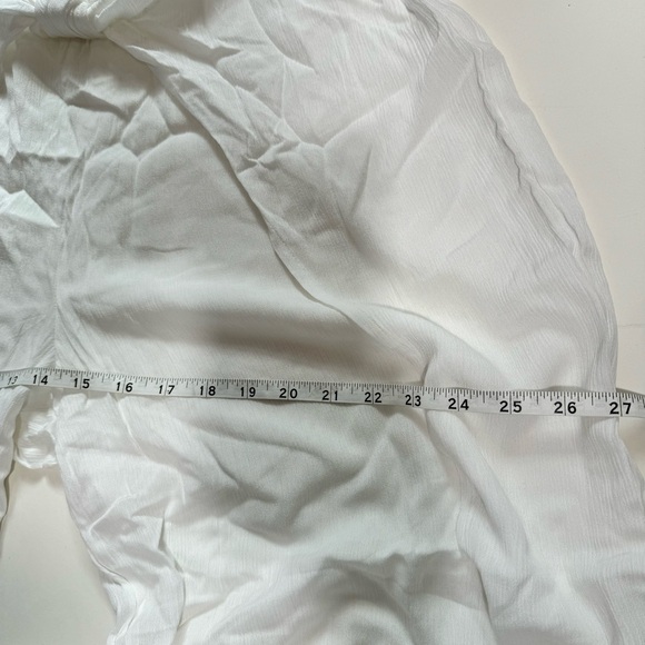 NEW Kona Sol Swim Tie Front Cover Up Pants Side Split White Size XL - Picture 16 of 16